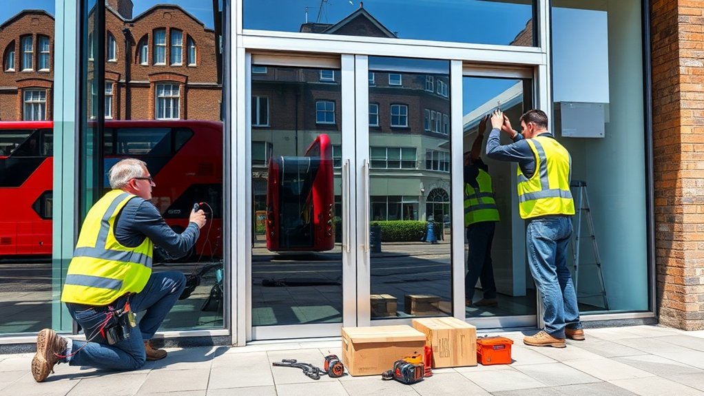 Automatic Door Installation Swiss Cottage