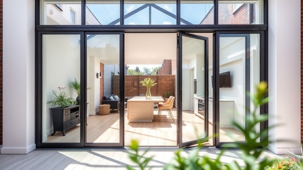 Bifold Door Glazing Swiss Cottage