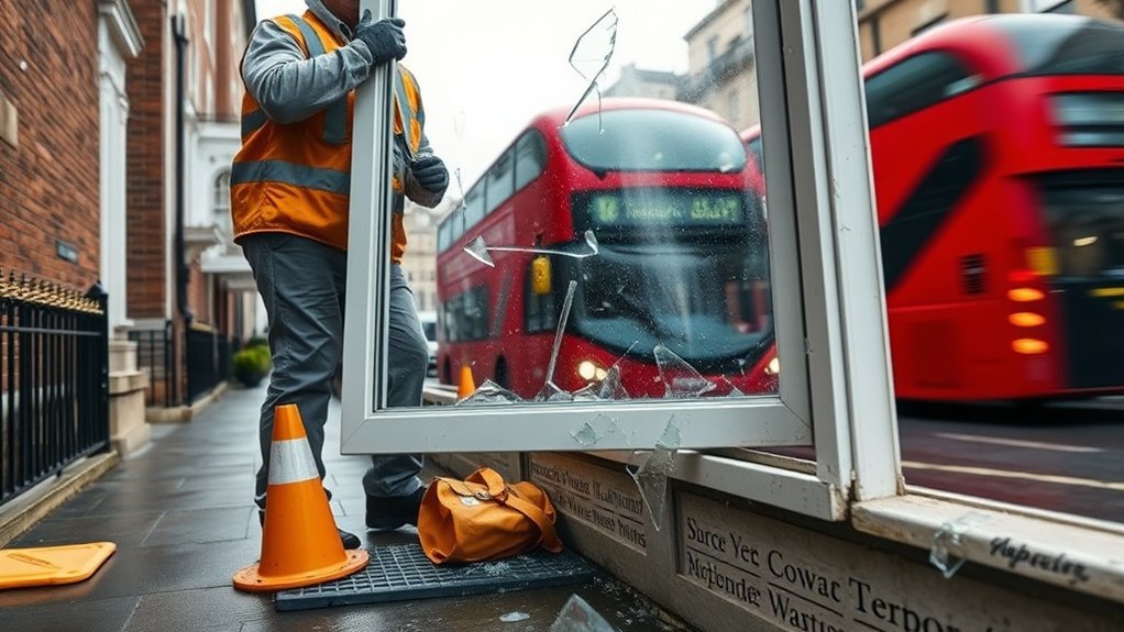 Broken Glass Replacement Swiss Cottage
