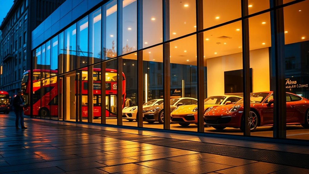 Car Showroom Glazing Swiss Cottage