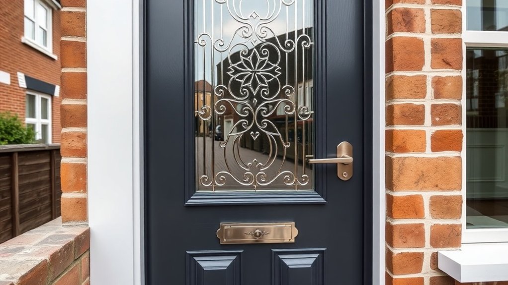 Composite Door Glazing Swiss Cottage