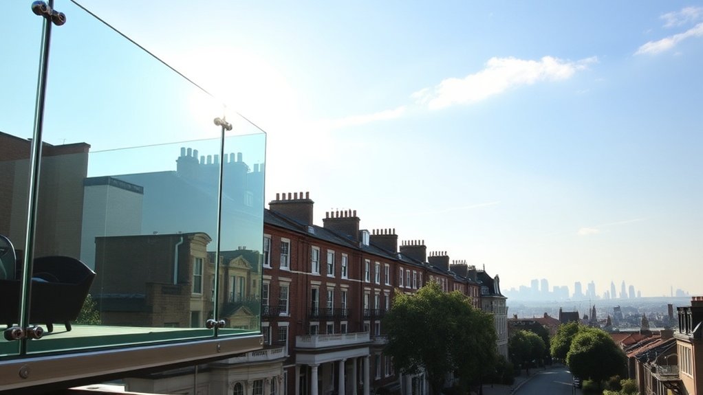 Glass Balustrades & Balconies Swiss Cottage