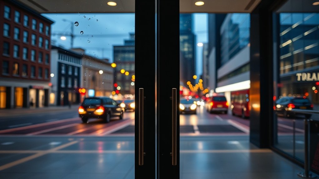 Glass Doors Adelaide Road