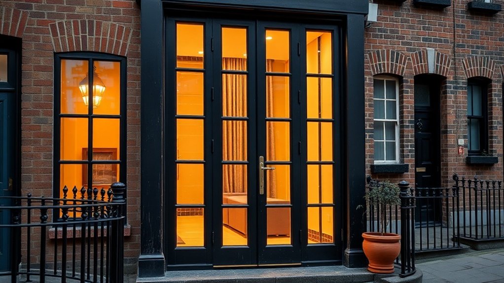Glass Panel Doors Swiss Cottage