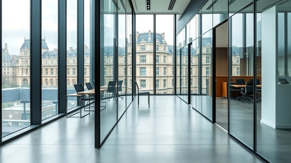 Glass Partitions Swiss Cottage
