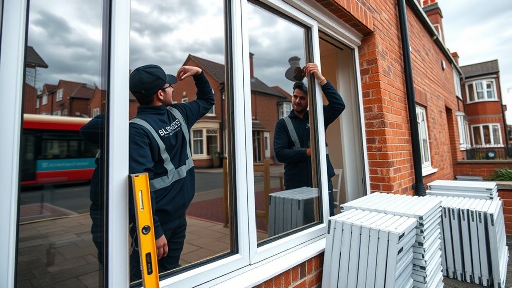 Glazier in Finchley Road