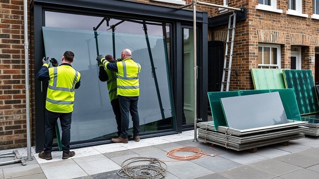 Low-E Glass Installation Swiss Cottage