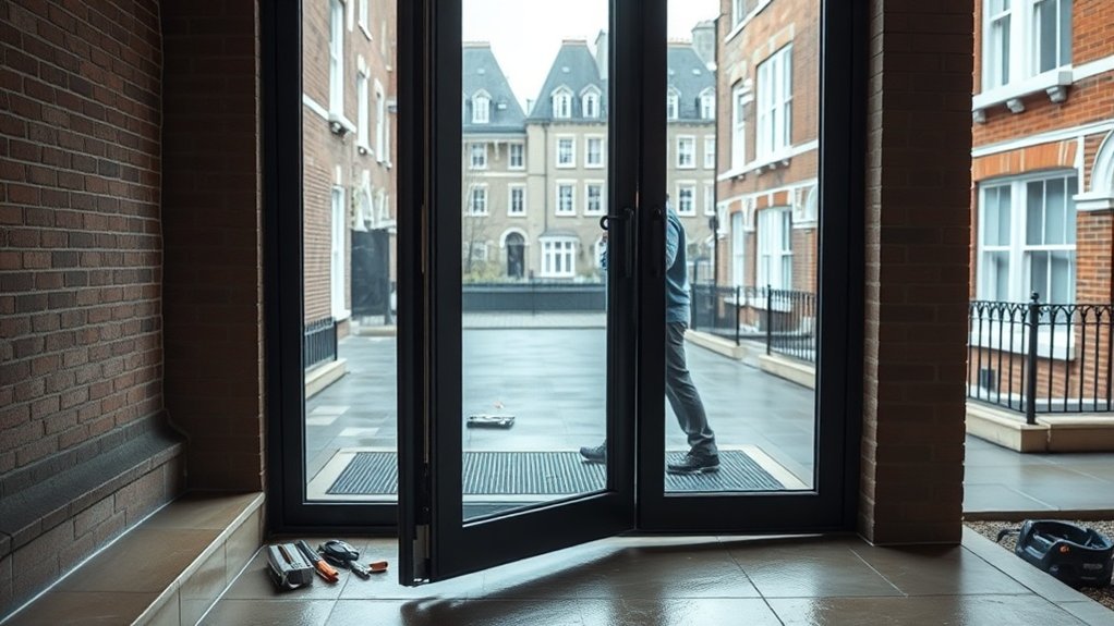 Pivot Door Installation Swiss Cottage