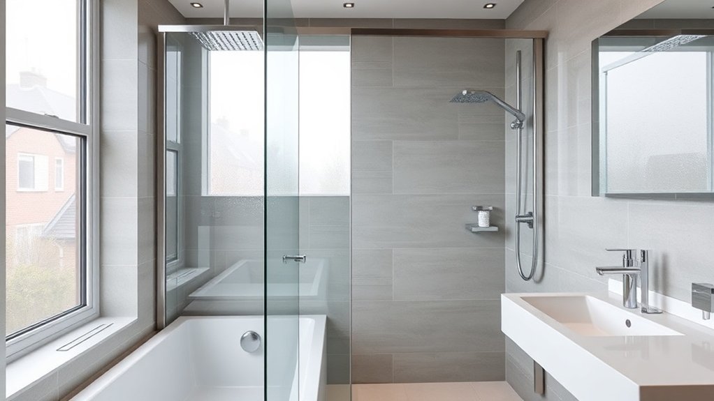 Semi-Frameless Shower Screens Swiss Cottage