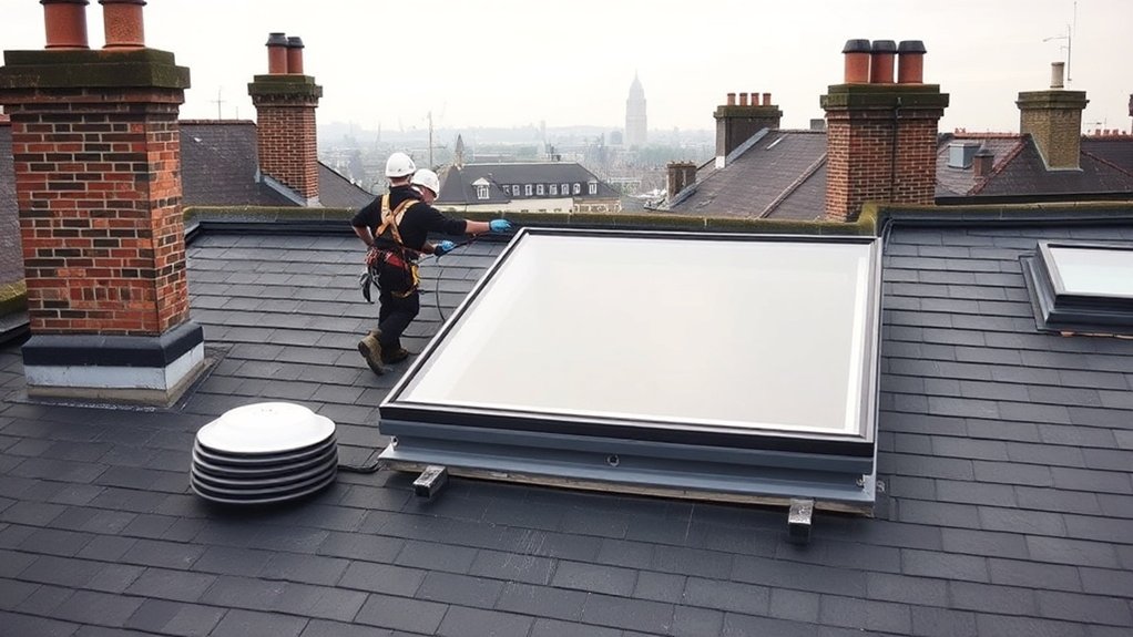 Skylight Replacement Swiss Cottage