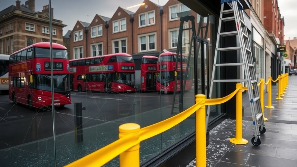 Vandalism Glass Repair Swiss Cottage